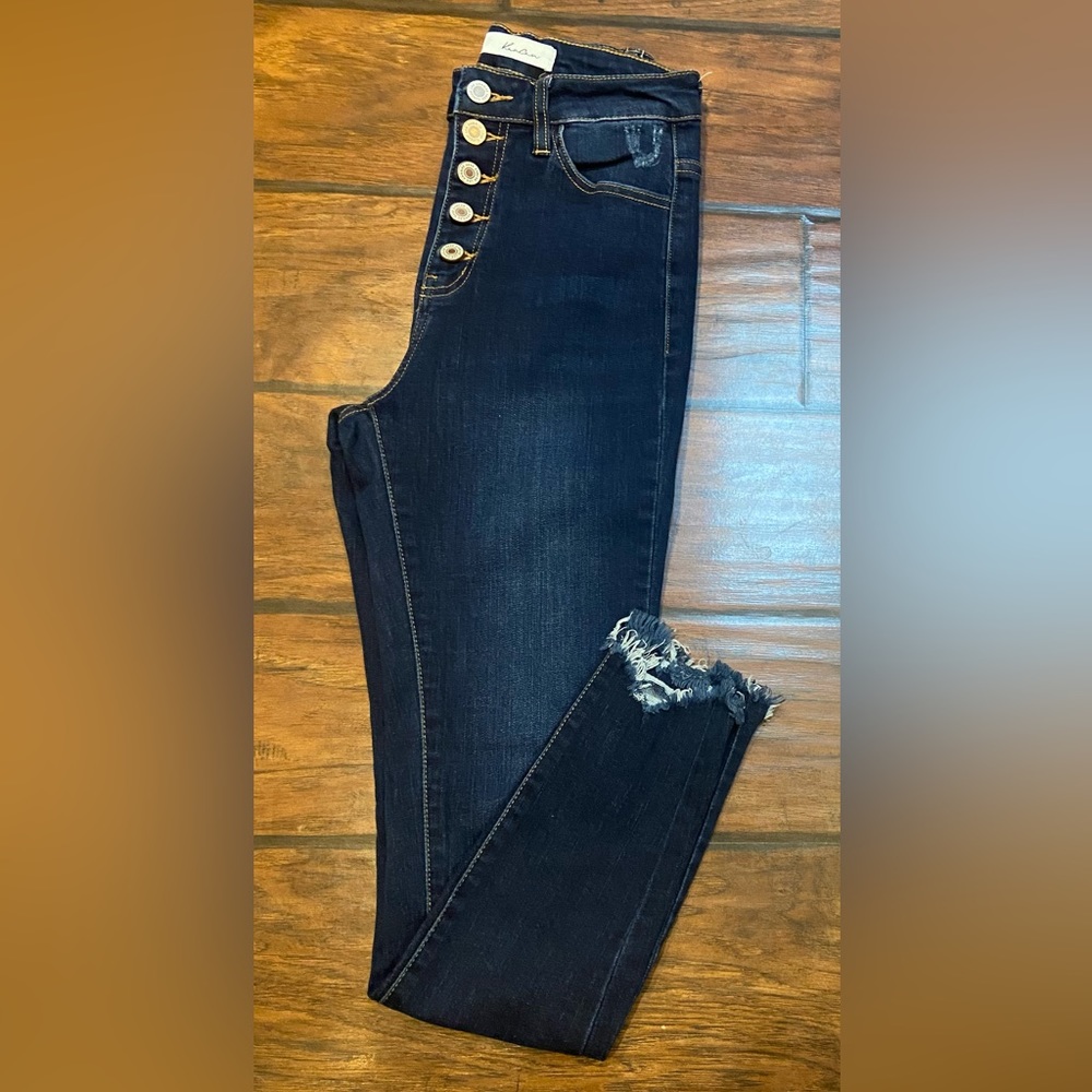 KanCan Button Fly Skinny Jeans
